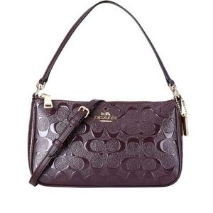 Coach top handle purse